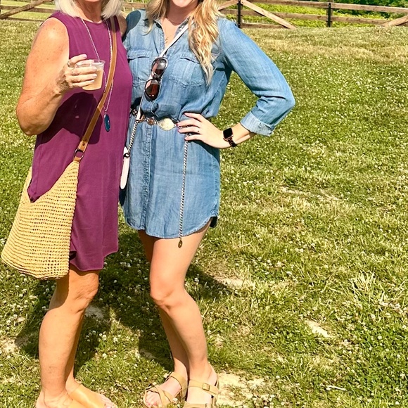 American Eagle Chambray Dress - Picture 6 of 6